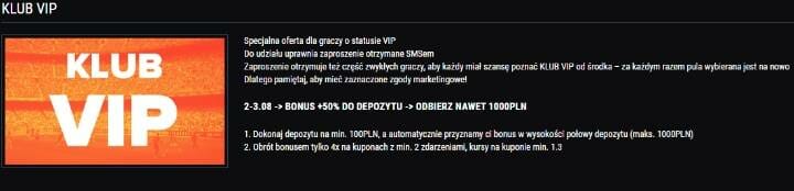 BestBet24 kod promocyjny KLUB VIP